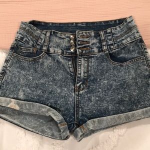 Guess High Waisted Shorts